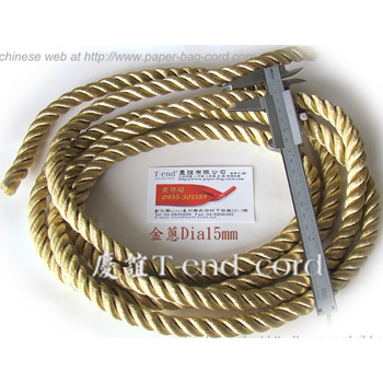 PP 3-ply T-end cord handle Rope