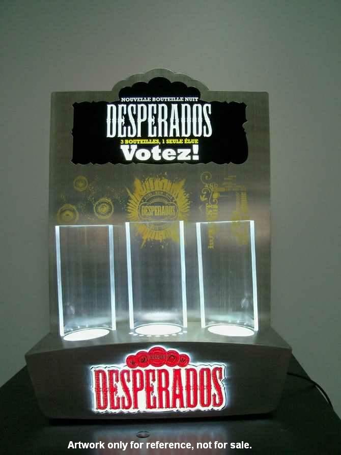 LED bottle display stand