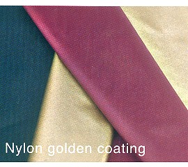 Nylon Water-Repelling Fabric(Nylon Golden Coating)