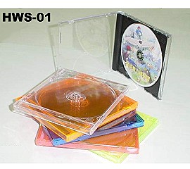 Standard-single CD jewel case with black tray