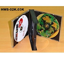 2 CD Case, 3 CD Case
