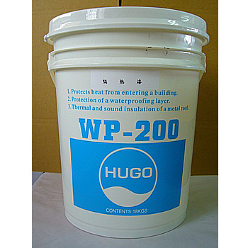 Single-fluid water-based heat insulation coating