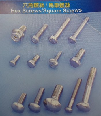 Hex Screws/Square Screws