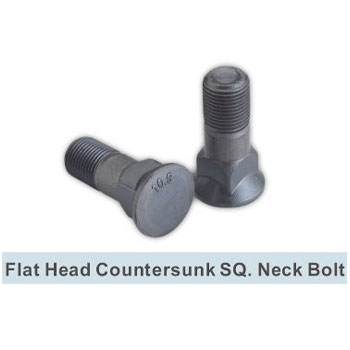 Flat Head Countersunk SQ. Neck Bolt