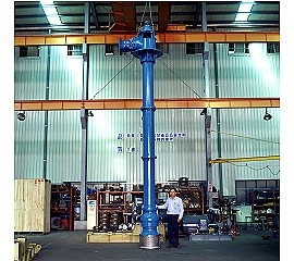 VERTICAL SINGLED OF MULTI-STAGE MIX01 AXIAL FLOW TURBINE PUMPS