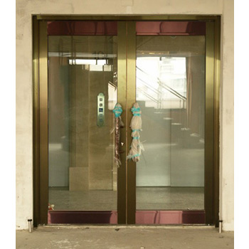 Titanium fireproof glass doors