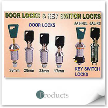 DOOR LOCKS & KEY SWITCH LOCKS