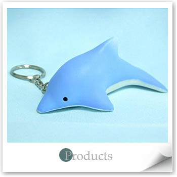 PU Key ring (Small Dolphin)